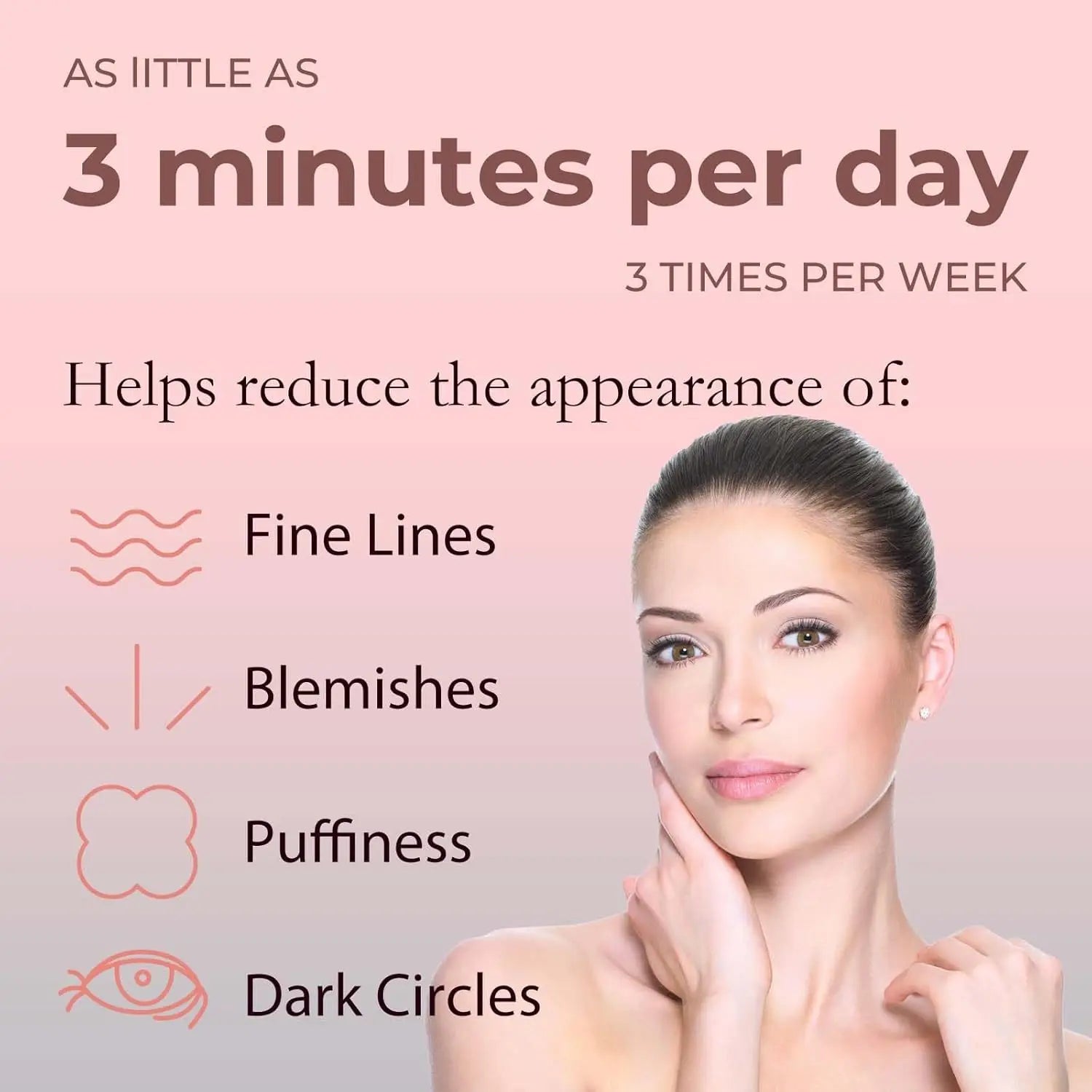 Red Light Therapy Facial Wand