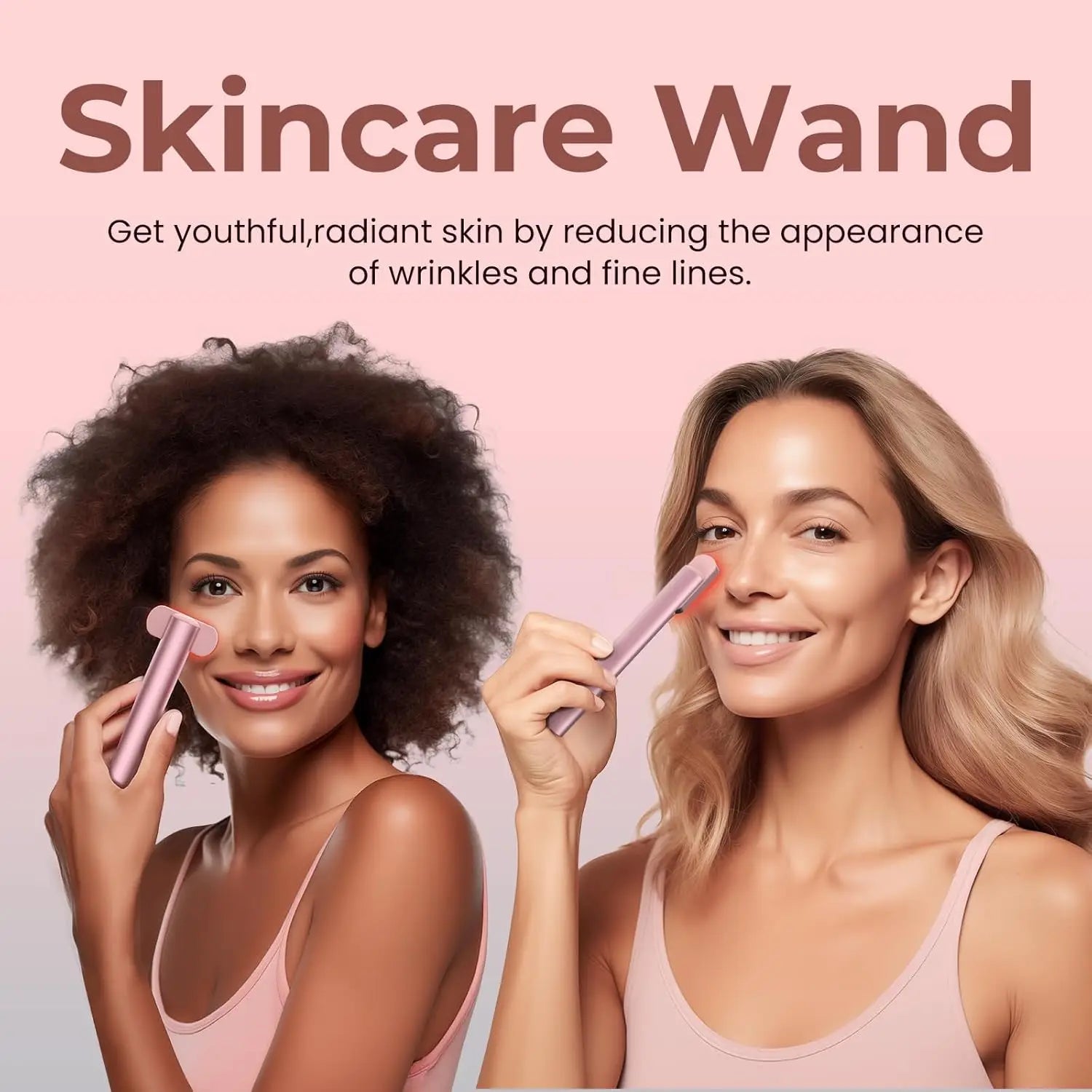 Red Light Therapy Facial Wand